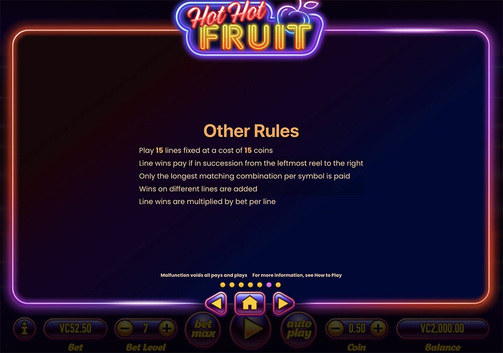 other rules