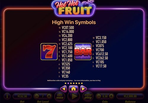 high win symbols